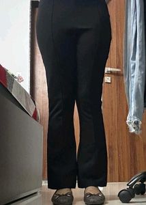 Black Flared Pants