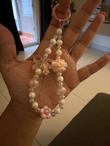 Cute Beaded Phone Charm/Keychain