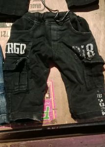 Kids Denim Outfit &amp; Pants Set