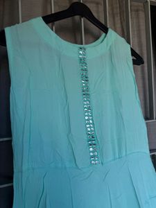 Beautiful Teal Ethnic Gown