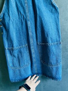 Denim Overall Dress