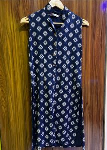 Stylish Blue Printed Top