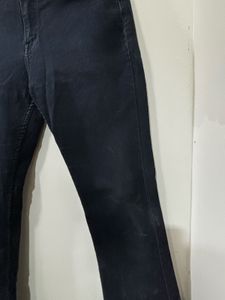 Black Flared Jeans