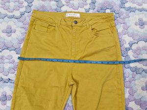 Women's Mustard Yellow Jeans
