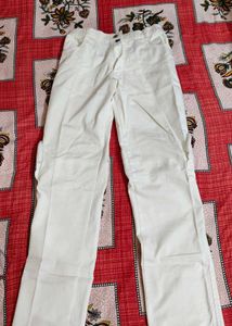 Stylish White Cargo Pants
