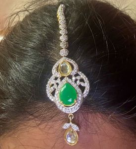 Stunning Emerald &amp; AD Maangtika