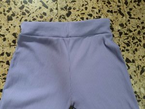 Lavender Flare Pants