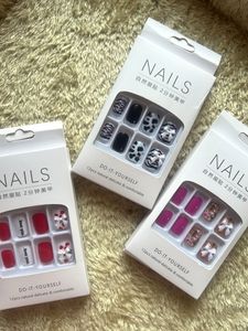 3X-Press-On Nails - Various Designs -3X