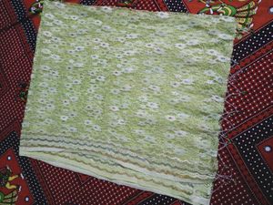 Lime Green Embroidered Lehenga Set