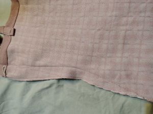 Pink Gingham Knit dress