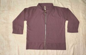 Women's Purple Zip-Up Jacket