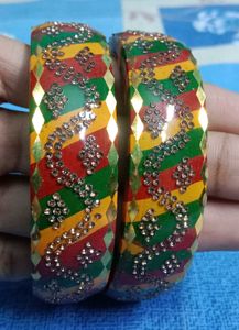 Rajasthani / Marwadi Multicolor Lac Kada