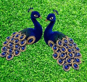 Decorative Peacock Pair