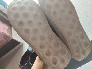 Comfortable Striped Slip-On Shoes