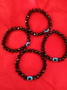 Crystal Evil Eyes Bracelet For Kid Set Of 4