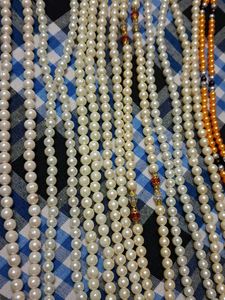pearl Mala with locket