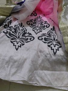 Designer Pink &amp; White Ombre Lehenga Choli