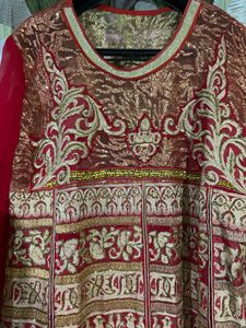 Red Kurta Set