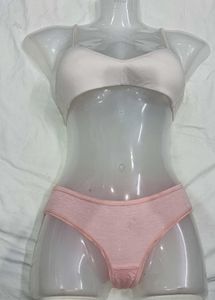 Pink Bra🪔 &amp; Panty Set