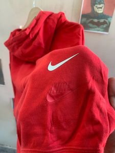 Red Nike Hoodie