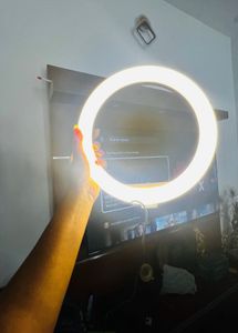 USB LED Ring Light , video editing reels . rin