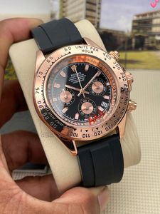 Rolex Rose Gold Black Dial