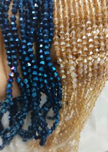 20 Crystal Beads 4 Mm String