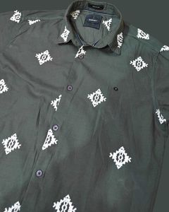 CARNOT EMBROIDERY ALL OVER SHIRT