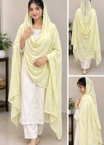 Elegant Chikankari with Dupatta of 1