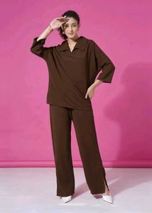 Stylish Brown Co-ord Set🤎✨️