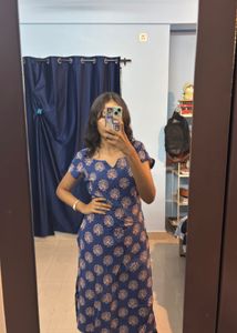 Blue Kurti