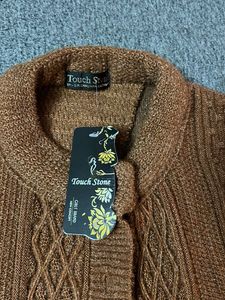 Cozy Brown Knit Sweater