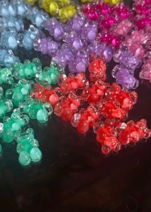 Cute Gummy Bear Charms 100 Pis