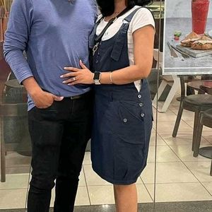 Cute Navy Blue Jumper Dress