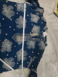 Beautiful Blue Floral Kurta