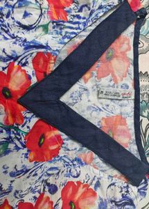 Floral Print V-Neck Top (New)