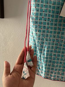 Cute Teal &amp; White Plaid Camisole