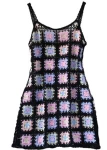 Crochet Mini Dress