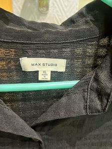 Black Loose Fit Shirt