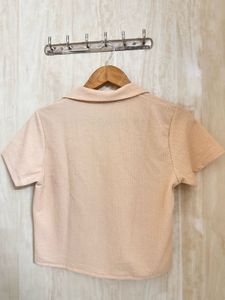 Cute Smiley Face Crop Top
