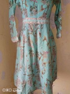 Beautiful Floral Print Gown