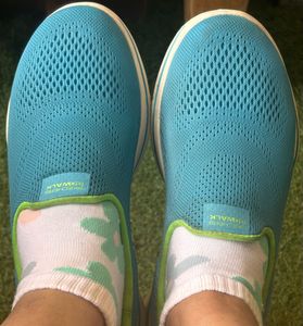 Blue Skechers Go Walk Sneakers