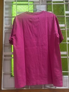 Pink Graphic Print T-Shirt
