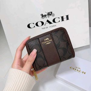 COACH MINI ZIPPER WALLET 10 AA QUALITY WD BOX
