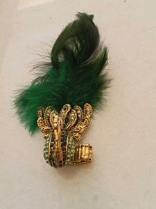 Peacock Feather Ring