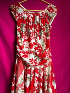 Floral Print Maxi Dress