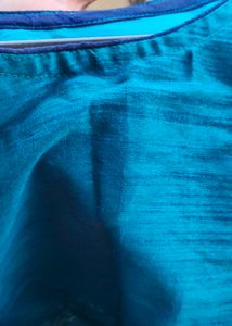 Elegant Teal &amp; Blue Printed lehenga choli