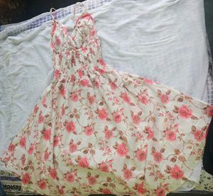 Chic Floral Print Summer Dress