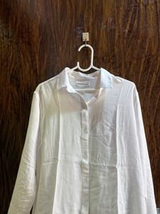 Zara 34 bust White Button-Down Shirt
