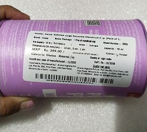 Sirona Menstrual Cup Large Size